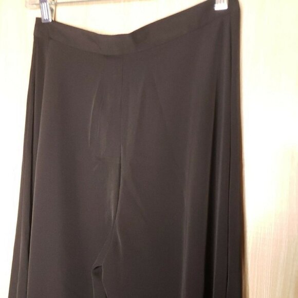 Fashion Nova For Cardi B Womens NWOT Black Super Wide Leg Pants Small - Picture 6 of 9